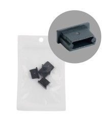 Заглушка без отверстия для профиля CAB251, LD376 (комплект 4шт)