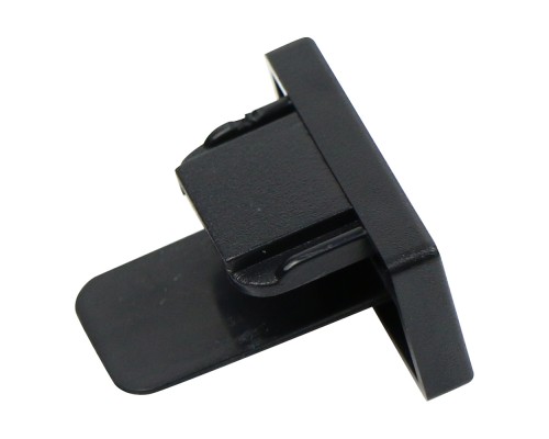 Заглушка пластиковая для шинопровода, черный, LD1023