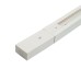Шинопровод для трековых однофазных светильников, белый, 1м,  в наборе токоввод, заглушка, крепление, CAB1007