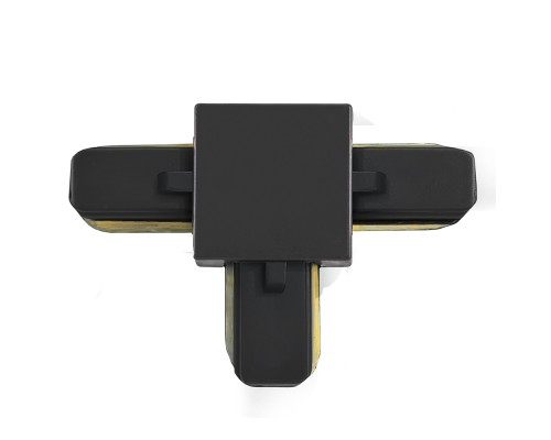 Коннектор Т-образный однофазный для шинопровода  , черный , LD1003