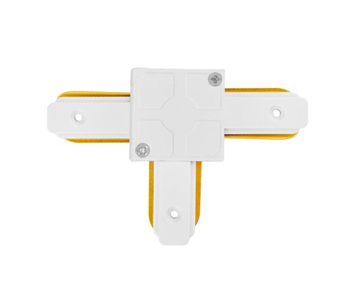 Коннектор Т-образный однофазный  для шинопровода , белый, LD1003