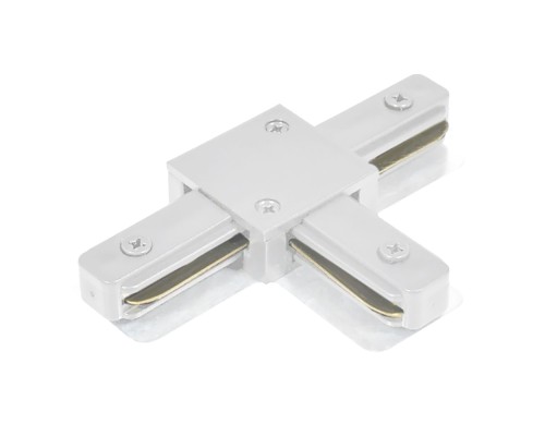 Коннектор Т-образный однофазный  для шинопровода , белый, LD1019