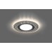 Светильник встраиваемый с белой LED подсветкой Feron CD956 потолочный MR16 G5.3 белый матовый, хром