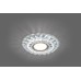 Встраиваемый светильник с LED подсветкой Feron CD922 15LED 4000K, MR16 50W G5.3, прозрачный, хром 28897