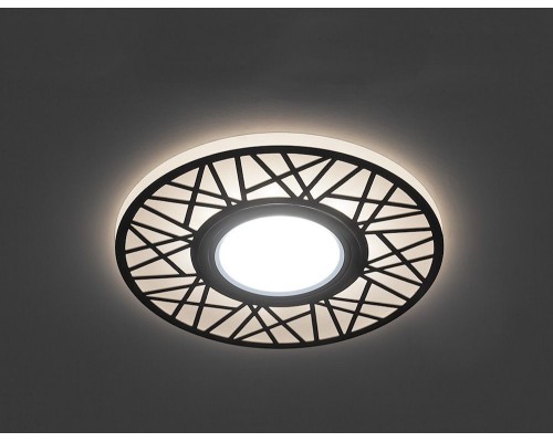 Светильник встраиваемый с LED подсветкой Feron CD991 потолочный MR16 G5.3 белый