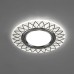Светильник встраиваемый с LED подсветкой Feron CD992 потолочный MR16 G5.3 матовый белый, хром