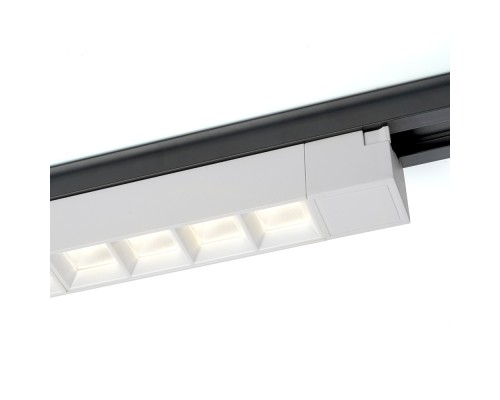 Светодиодный светильник Feron AL130 трековый однофазный на шинопровод 20W 4000K 60 градусов белый серия LensLine