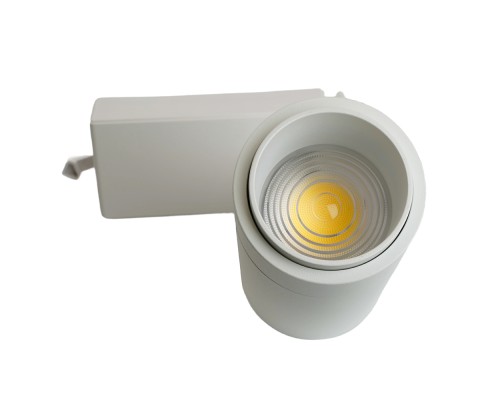 Светодиодный светильник Feron AL137 трековый однофазный на шинопровод 20W 4000K белый, изменяемый угол освещения 15-60град