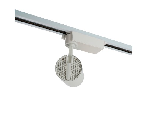 Светодиодный светильник Feron AL137 трековый однофазный на шинопровод 30W 4000K белый, изменяемый угол освещения 15-60град