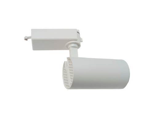 Светодиодный светильник Feron AL137 трековый однофазный на шинопровод 30W 4000K белый, изменяемый угол освещения 15-60град