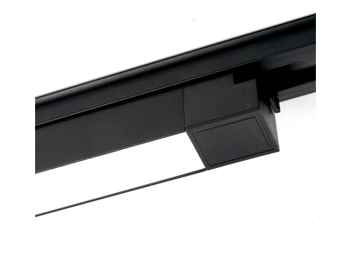 Светодиодный светильник Feron AL132 трековый однофазный на шинопровод 20W 4000K 120 градусов черный серия MattLine