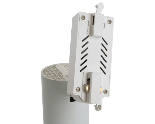 Светодиодный светильник Feron AL137 трековый однофазный на шинопровод 30W 4000K белый, изменяемый угол освещения 15-60град