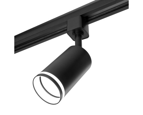 Светильник Feron AL161 трековый однофазный на шинопровод под лампу GU10, черный