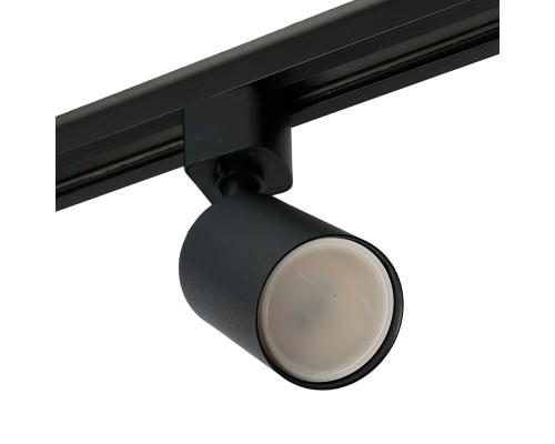 Светильник Feron AL154 трековый однофазный на шинопровод под лампу GU10, черный