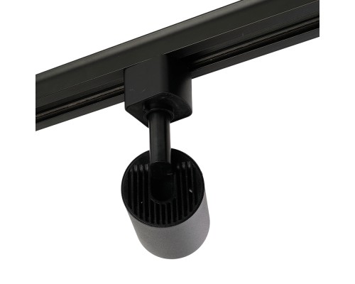Светильник Feron AL154 трековый однофазный на шинопровод под лампу GU10, черный