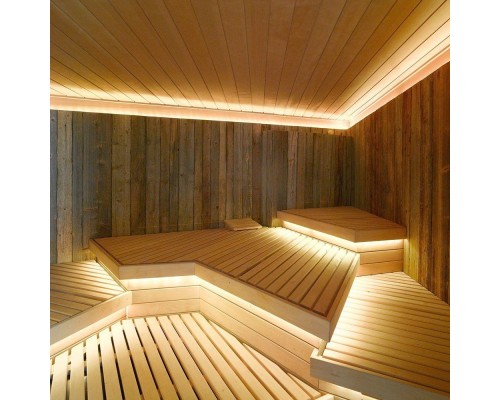 Светодиодная неоновая лента Feron LS651, 180SMD(2835)/m 14,4W/m 12V 5m IP68 3000К  с 2 заглушками, 2 заглушками c проводом, 10 креплениями в комплекте