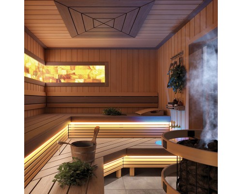 Светодиодная неоновая лента Feron LS651, 180SMD(2835)/m 14,4W/m 12V 5m IP68 3000К  с 2 заглушками, 2 заглушками c проводом, 10 креплениями в комплекте