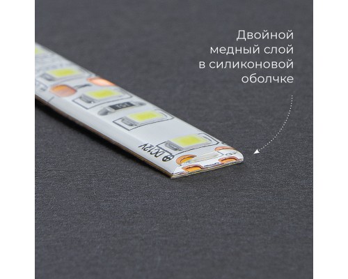 Cветодиодная LED лента Feron LS604, 60SMD(2835)/м 4.8Вт/м  5м IP65 12V 4000К