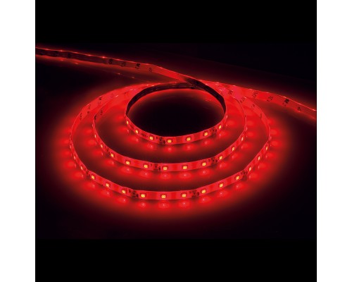 Светодиодная LED лента Feron LS604, 60SMD(2835)/m 4.8W/m 12V IP65 5m красный