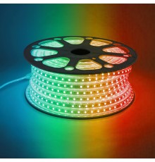 Cветодиодная LED лента Feron LS706, 60SMD(5050)/м 11Вт/м  50м IP65 220V RGB