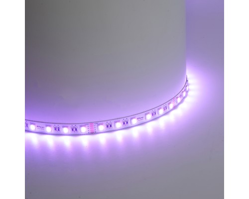 Лента светодиодная 60SMD(5050)/м 14,4Вт/м 24V 5000*12*1.22мм RGB+3000К, IP20, LS507 FERON