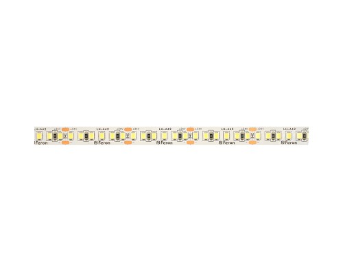 Светодиодная LED лента Feron LS502, 180SMD(2835)/м 16Вт/м 24V 30000*10*1.22мм 3000К 30м IP20