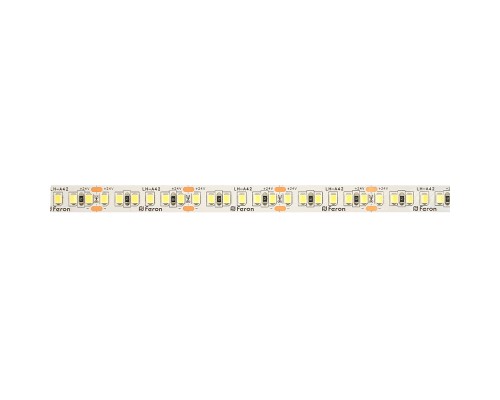 Светодиодная LED лента Feron LS502, 180SMD(2835)/м 16Вт/м 24V 30000*10*1.22мм 4000К 30м IP20