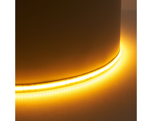 Светодиодная COB лента Feron LS530 320SMD(2110) 8Вт/м 24V 5000*8*1.8мм IP20, желтый
