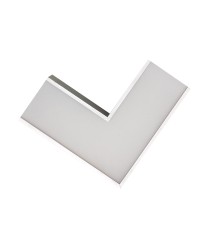 Светильник коннектор Feron AL4036L 4W 440Lm 3000К-4000К-6400K, L-образный, с ручным переключением режимов, серебро, 115*115*70мм возмож. соедин. в линию, серия RetailRay