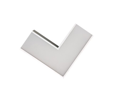 Светильник коннектор Feron AL4036L 4W 440Lm 3000К-4000К-6400K, L-образный, с ручным переключением режимов, серебро, 115*115*70мм возмож. соедин. в линию, серия RetailRay