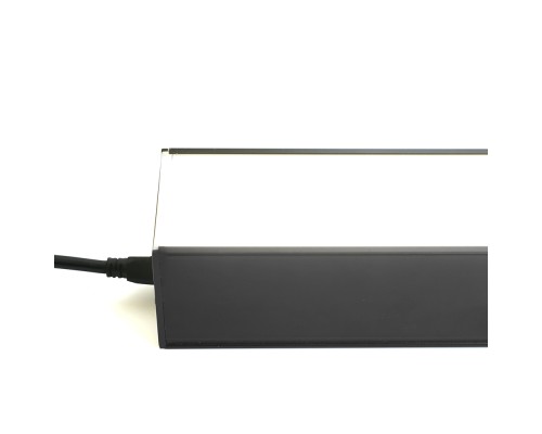 Светильник светодиодный линейный Feron AL4035 IP40 72W 6500К, рассеиватель матовый в алюминиевом корпусе, черный 1500*70*55мм
