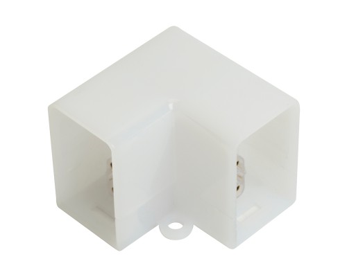 Коннектор L-образный Feron LD5058L прямой угол для соединения светодиодных светильников серии AL5058