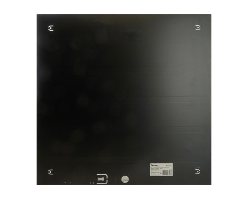 Светодиодная панель Feron AL2117 встраиваемая Армстронг 40W 4000K черный ЭПРА в комплекте