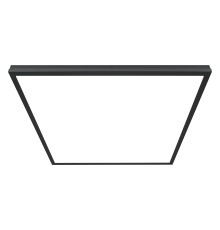 Светодиодная панель Feron AL2117 встраиваемая Армстронг 40W 4000K черный ЭПРА в комплекте