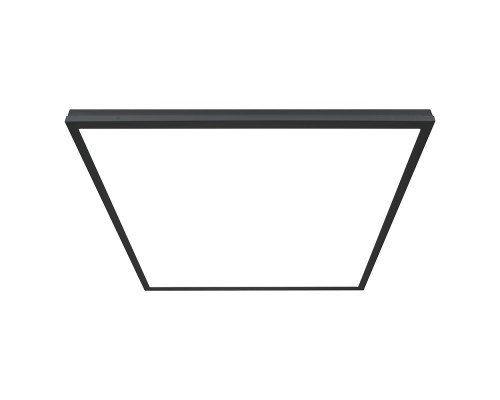 Светодиодная панель Feron AL2117 встраиваемая Армстронг 40W 4000K черный ЭПРА в комплекте