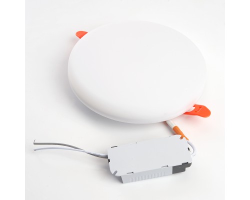 Светодиодный светильник Feron AL509 встраиваемый с регулируемым монтажным диаметром (до 130мм) 18W 4000K белый