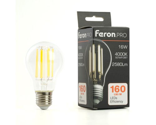 Лампа светодиодная Feron.PRO LB-1116 Шар E27 16W 175-265V 4000K