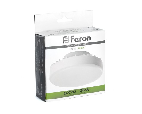 Лампа светодиодная Feron LB-474 GX70 25W 175-265V 4000K