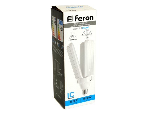 Лампа светодиодная Feron LB-653 E27 50W 175-265V 6500К