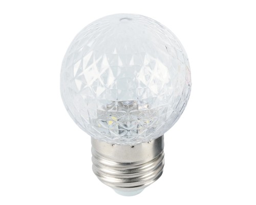 Лампа светодиодная Feron LB-385 Шарик 6400K прозрачный E27 1W 230V