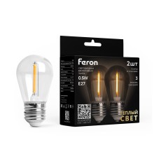 Лампа светодиодная Feron LB-384 E27 0,5W 230V 2700K