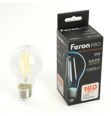 Лампа светодиодная Feron.PRO LB-1108 Шар E27 8W 175-265V 6400K