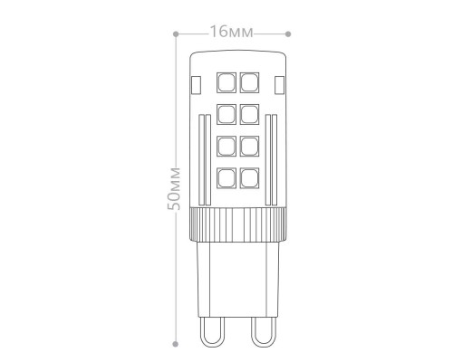 Лампа светодиодная Feron LB-432 G9 5W 175-265V 4000K