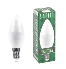 Лампа светодиодная SAFFIT SBC3713 Свеча E14 13W 4000K