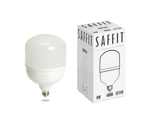 Светодиодная промышленная лампа Saffit SBHP1070 70W 4000K 230V E27-E40 (арт. 55098)