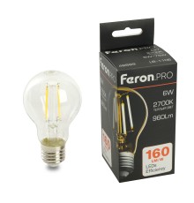 Лампа светодиодная Feron.PRO LB-1106 Шар E27 6W 175-265V 2700K