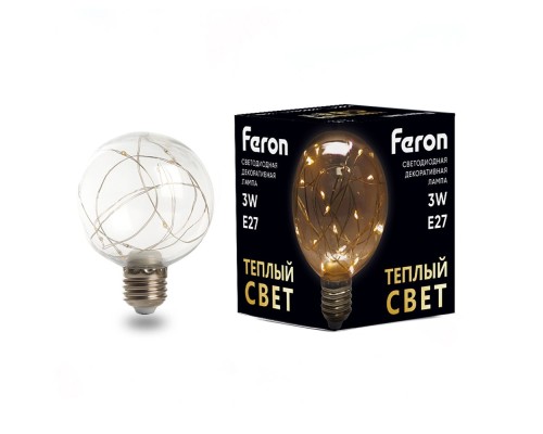 Лампа светодиодная Feron LB-381 E27 3W 230V 2700K