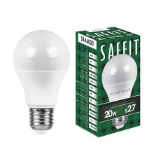Лампа светодиодная SAFFIT SBA6020 Шар E27 20W 2700K