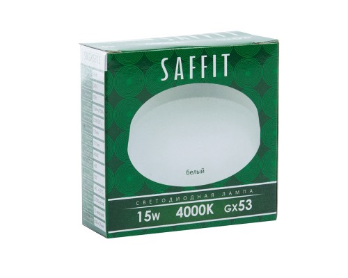 Лампа светодиодная SAFFIT SBGX5315 GX53 15W 4000K