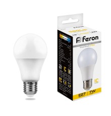 Лампа светодиодная Feron LB-91 Шар E27 7W 2700K